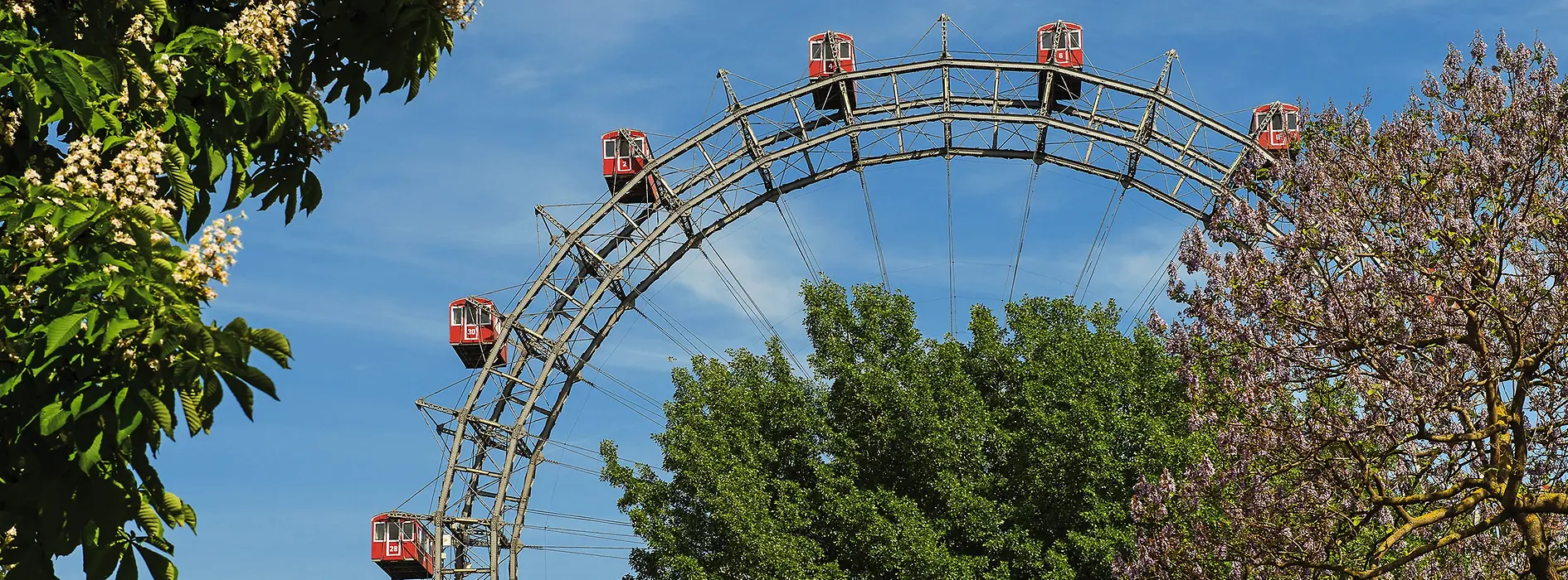 Prater Park and Giant Ferris Wheel